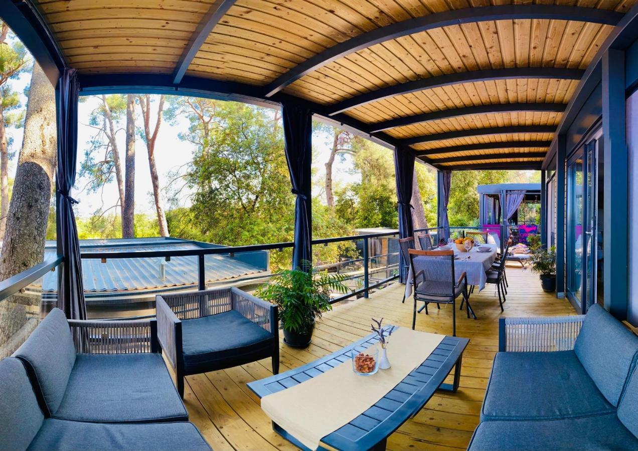 Mobile Home Lidano, Kamp Porton Biondi โรวีน ภายนอก รูปภาพ